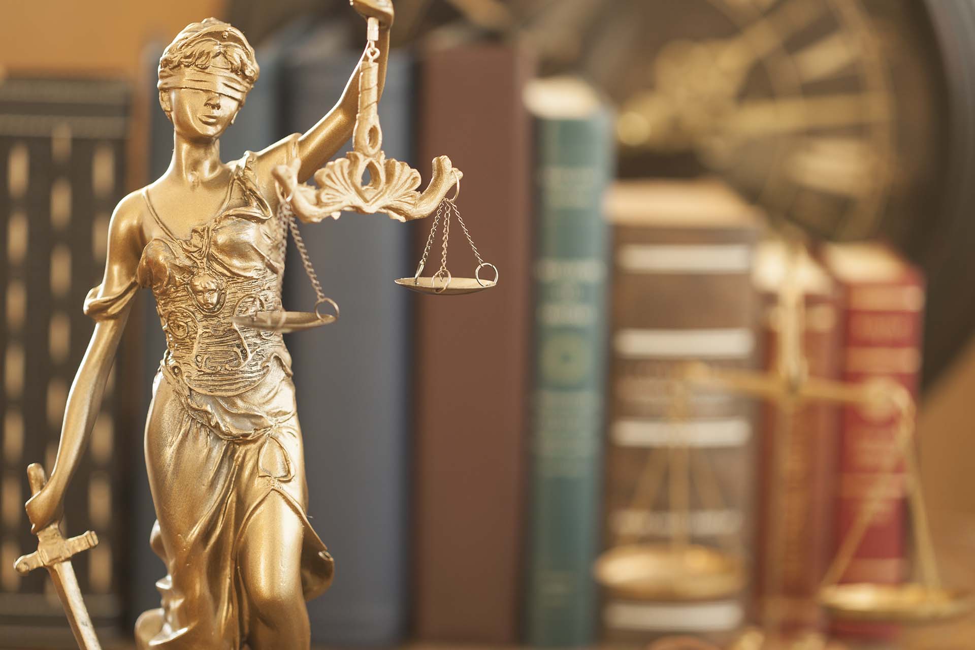 Legal justice statue